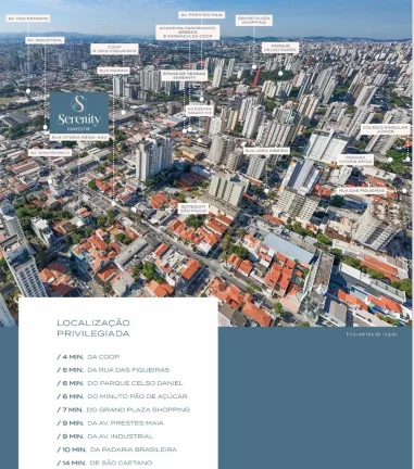 Imagem Condomínio Serenity Campestre, apartamento à venda com 2 quartos em Bairro Campestre Santo André SP