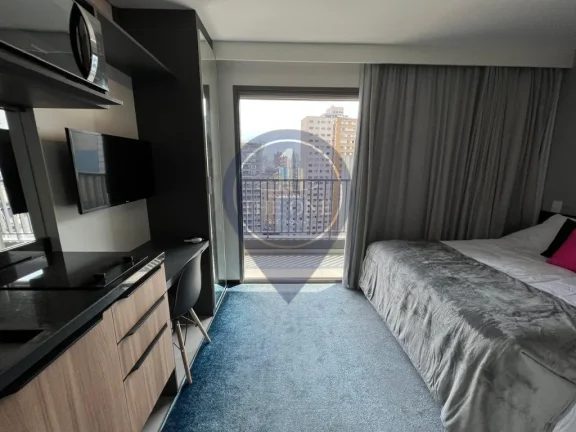 Imagem Studio à Venda na Consolação, São Paulo-SP: 1 Quarto, 1 Banheiro, 23m² de Área. Aproveite!