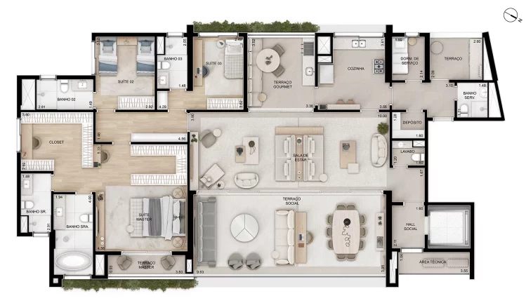 Imagem Apartamento em Brooklin Paulista - São Paulo SP