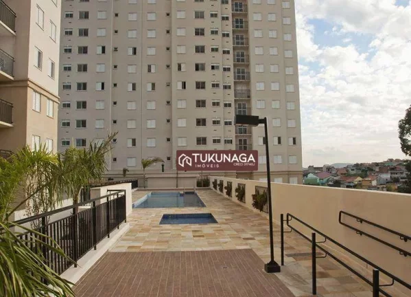 Imagem Apartamento com 2 dormitórios para alugar, 44 m² por R$ 2.552,38/mês - Vila Rio de Janeiro - Guarulhos/SP