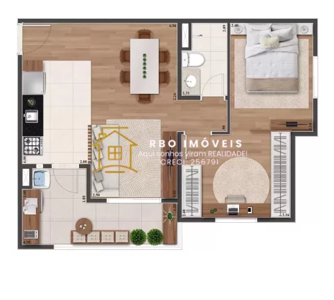 Imagem Lançamento Serenne Residencial | 1 e 2 Dormitórios | 1 ou 2 vagas na Aldeia de Barueri