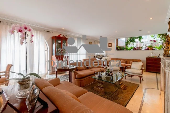Imagem Maravilhosa Cobertura Duplex em Higienópolis com 580m², 4 suítes e 5 vagas.