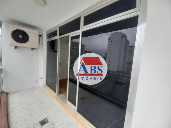Imagem Apartamento com 2 dormitórios à venda, 81 m² por R$ 555.000 - Gonzaga - Santos/SP com vista para o mar