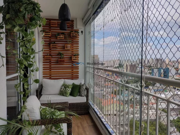 Imagem Apartamento à Venda, com 3 dormitórios, 1 suíte, 2 vagas, 83m², varanda Gourmet, Centro, São Bernardo do Campo