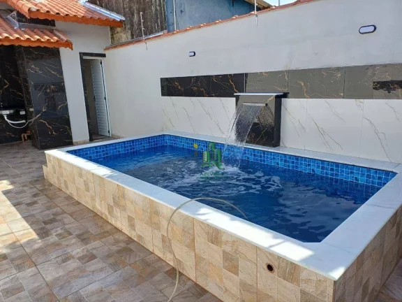 Imagem Casa com 2 dormitórios à venda, 72 m² por R$ 380.000,00 - Balneário Tropical - Itanhaém/SP