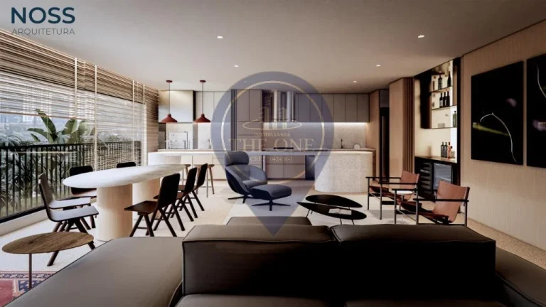 Imagem Apartamento de Luxo em Pinheiros - 3 quartos, 3 suítes, 2 salas, 2 banheiros, 3 vagas de garagem, 164m² - São Paulo-SP