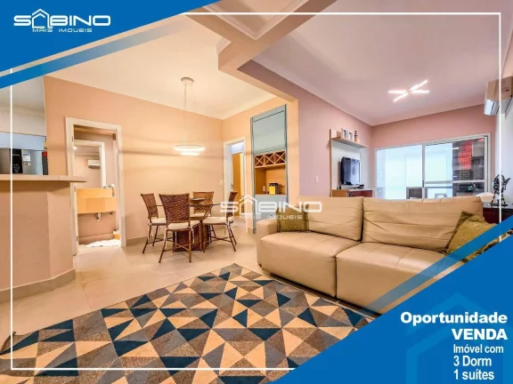 Imagem Apartamento à venda, com 3 dormitórios 1 suíte 115m² - em Riviera de São Lourenço - Bertioga SP