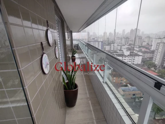 Imagem Lindo apartamento PORTEIRA FECHADA com 2 dormitórios sendo 1 suíte localizado no Campo Grande em Santos (SP) por R$.1.150.000,00 PORTEIRA FECHADA