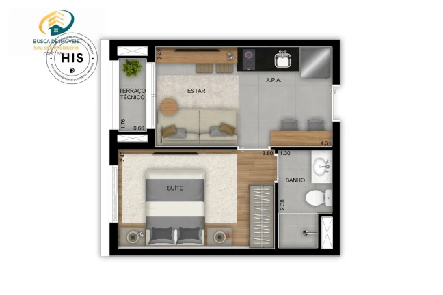 Imagem Apartamento à venda no bairro Jardim Prudência - São Paulo/SP, Zona Sul