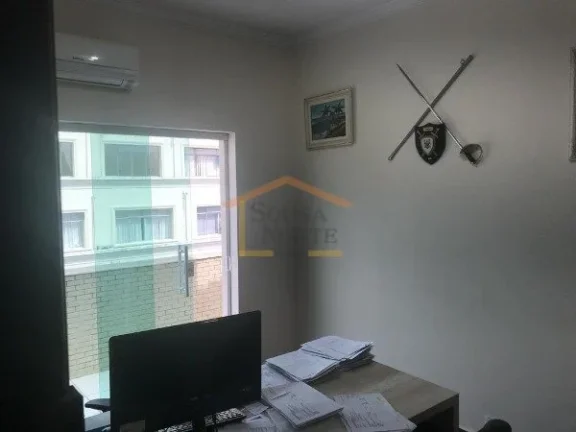 Imagem Sala comercial na cobertura, dispõe de 4 salas, sendo 1 de reunião, sacada, banheiro e cozinha. 11...
