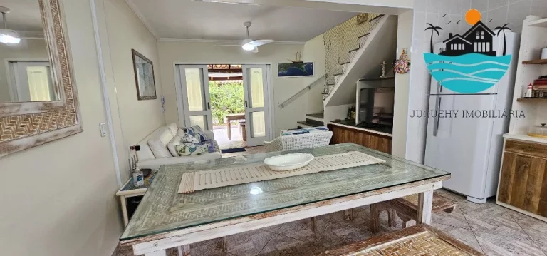 Imagem Casa à venda em Juquehy, na av. da praia. 100m da praia, 2 dormitórios, 2 banheiros, 2 vagas | Juquehy Imobiliária