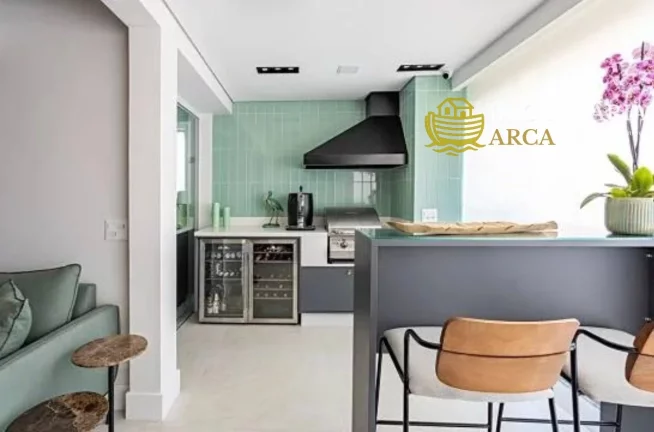 Imagem Apartamento de luxo no Morumbi: 3 quartos, 3 suítes, 3 banheiros, 3 vagas de garagem, 128m² - São Paulo-SP.