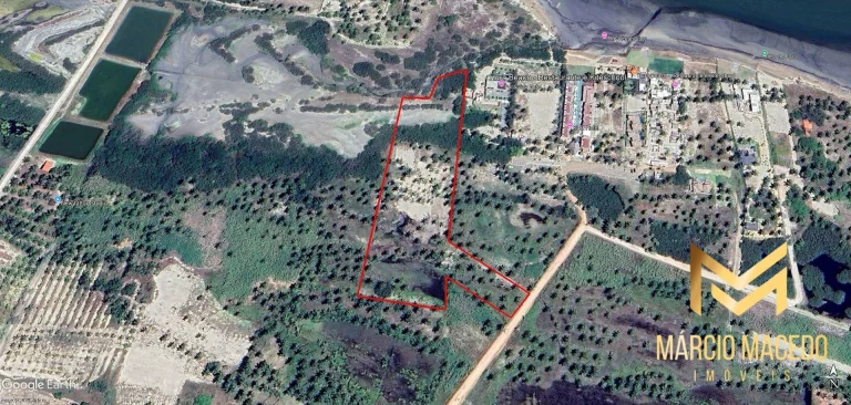 Terreno à venda, 18615 m² por R$ 3.600.000 - Ilha do Guajiru - Trairi/CE