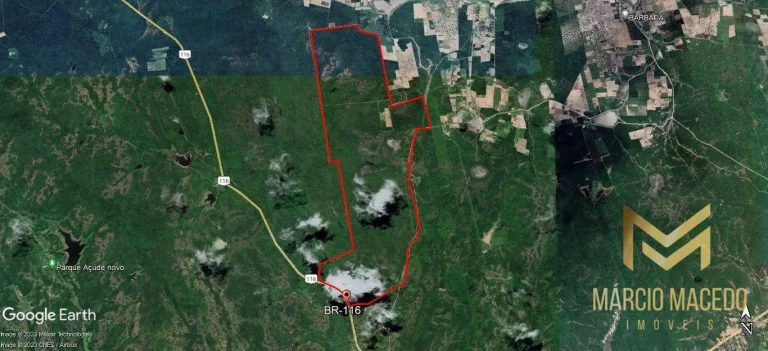 Imagem Terreno à venda, 9800000 m² por R$ 29.400.000 - Zona Rural - Palhano/CE