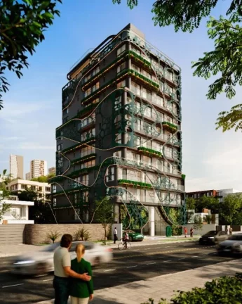 Studio com 1 dormitório à venda, 27 m² por R$ 442.626,11 - Cabo Branco - João Pessoa/PB