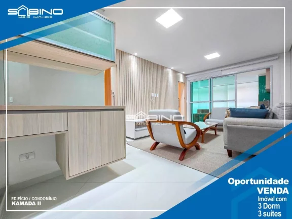 Imagem Apartamento à venda com 3 Dormitórios 2 suítes 131 m², em Riviera de São Lourenço - Bertioga SP