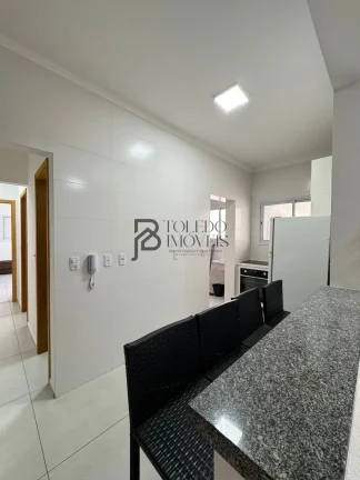 Imagem Apartamento de 2 Dormitórios com suíte no bairro Canto do Forte - Praia Grande