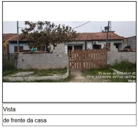Imagem Oportunidade Única em MAGE - RJ | Tipo: Casa | Negociação: Venda Direta Online | Situação: Imóvel