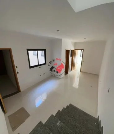 Imagem Linda cobertura nova à venda, elevador com acesso exclusivo à cobertura, localizada no Jardim Alvorada, Santo André, com 2 dormitórios, 1 vaga, 86 m².