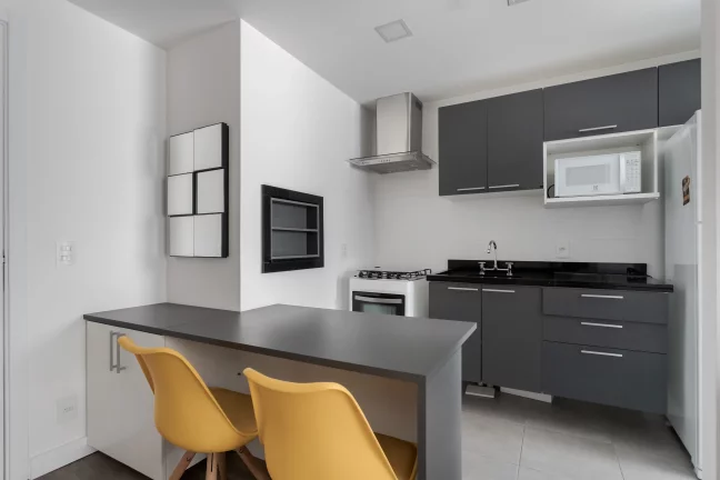 Imagem Apartamento 1 dormitório sendo 1 suite 42m² e 1 vaga