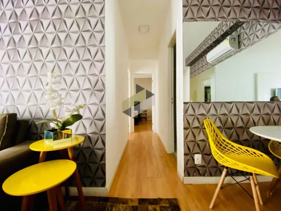 Foto do imóvel: Apartamento para Venda em Santos, Gonzaga, 2 dormitórios, 1 suíte, 2 banheiros, 1 vaga