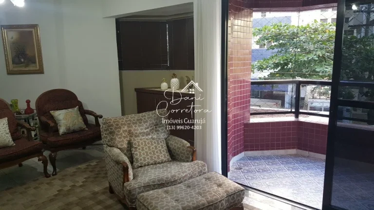 Imagem Impecável apartamento de 3 quartos com suíte e 2 vagas de garagem no Jardim Astúrias, Guarujá-SP!