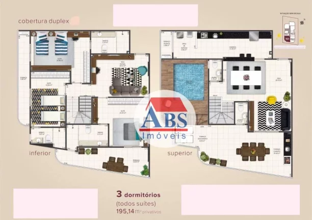 Imagem Apartamento com 2 dormitórios à venda, 80 m² por R$ 399.000,00 - Aviação - Praia Grande/SP