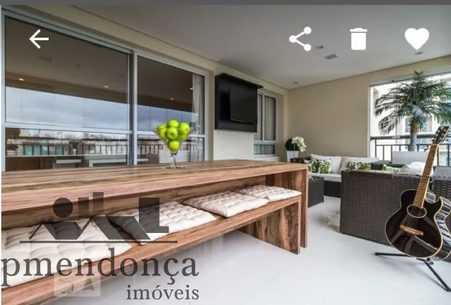 Imagem Apartamento 4 dormts, 3 suites, 3 vagas, mobiliado e reformado.., andar alto