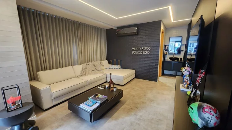 Imagem Cobertura Decorada e Mobiliada, lazer completo, 1 quarto e 3 Vagas a no Vila da