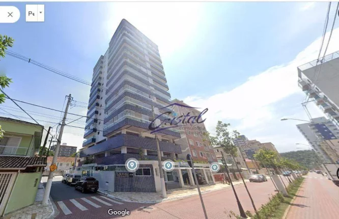 Imagem Apartamento com 2 dormitórios à venda, 87 m² por R$ 640.000,00 - Canto do Forte - Praia Grande/SP