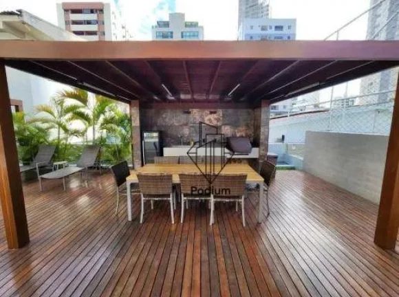 Imagem Apartamento com projetados e varanda/sacada gourmet a 350m da praia do Jardim Oceania - AP2828.