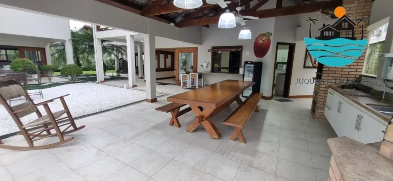 Imagem Casa para Alugar em Juquehy Temporada com, 8 suítes, 600m da praia - Acomodação 24 pessoas | Juquehy Imobiliária