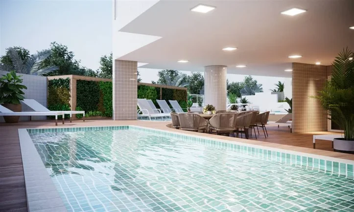 Imagem APARTAMENTO COM 77.88 m² - MIRIM - PRAIA GRANDE SP