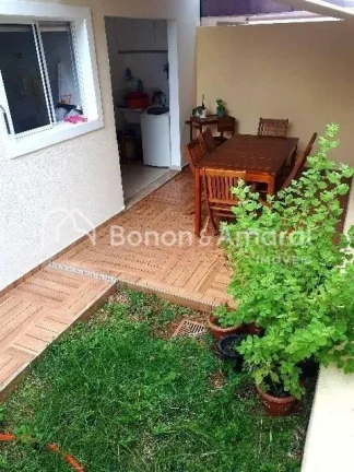 Imagem Casa em condomínio a venda, na Fazenda Santa Cândida com 82m² área construída. Possui duas sala...
