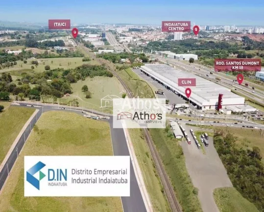 Terreno à venda, 690 m por R$ 877.819,92 - DIN Distrito Empresarial Industrial - Indaiatuba/SP