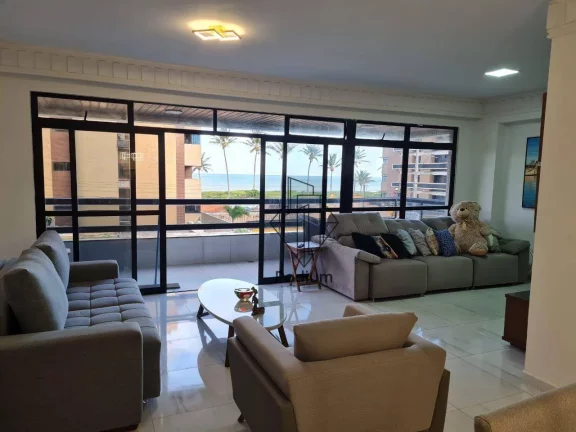 Imagem Apartamento com varanda / sacada em excelente localização a 80m do mar da praia de Intermares - AP2036.