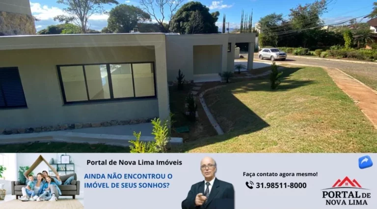 Imagem Casa Nova a venda em Nova Lima. Casa de 1 pavimento a venda no condomínio Veredas das Gerais