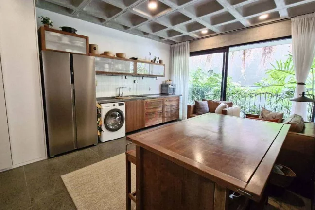 Imagem Tico Manguatá: Apartamento de 1 Quarto em Rua Silenciosa do Brooklin