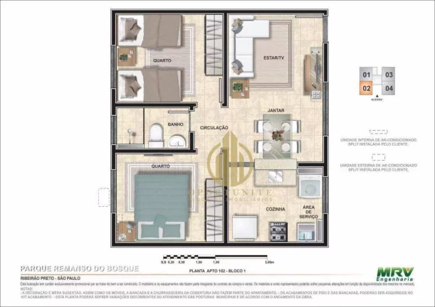 Imagem Apartamento 2 dormitórios