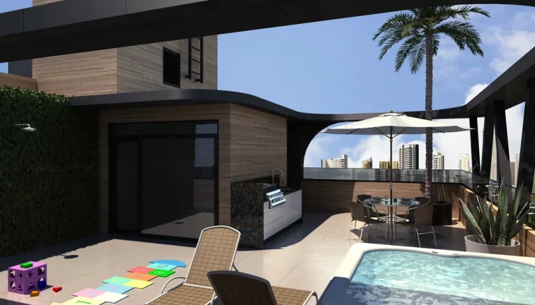 Imagem Apartamento à venda em João Pessoa, Bancários, com 2 quartos, 54m2