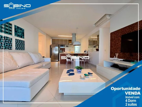 Imagem Apartamento à venda, com 4 dormitórios 2 Suítes 134m² 3 vagas- Riviera de São Lourenço - Bertioga/SP