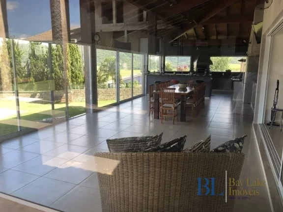 Imagem Casa Em Condomínio Atibaia!! 8suítes Piscina Área Gourmet!! Permuta em SP