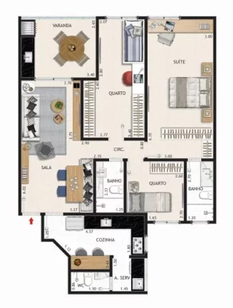 Imagem Prime Recreio - Apartamento à venda no bairro Recreio dos Bandeirantes - Rio de Janeiro/RJ