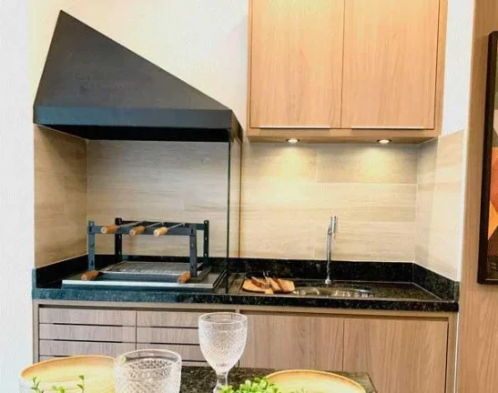 Imagem Apartamento para Venda em Santo André, Vila Alzira, 2 dormitórios, 1 suíte, 1 banheiro, 1 vaga