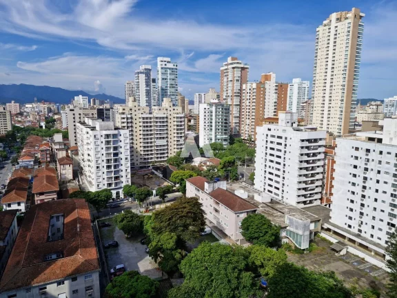 Imagem Apartamento vista mar 3 quartos e 1 vaga à venda no Boqueirão - Santos/SP
