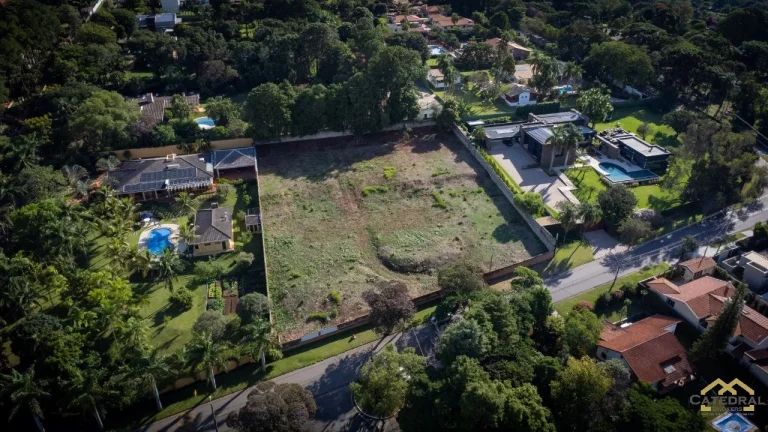 Imagem Terreno, pronto para construir com 1554m² no condomínio Chácara Malota - Jundiaí