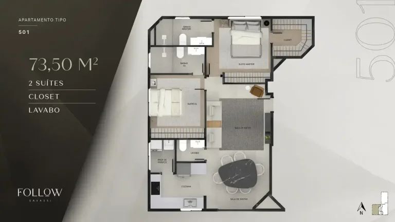 Imagem Follow Savassi Residence - Follow Savassi Residence