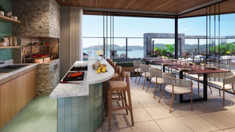 Imagem Apartamento com 2 Quartos à Venda, 66 m² em Perequê - Porto Belo