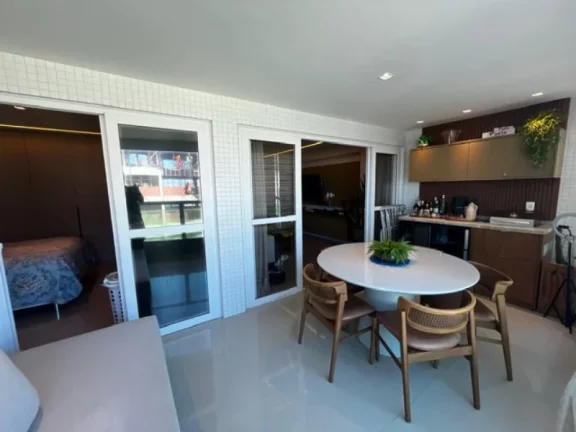 Imagem A 5ª Avenida Imóveis selecionou esse apartamento no TERRAZZO ONDINA, localizado no melhor de Ondina com vista mar: 2 Suites 98m² privativo, mobiliado: