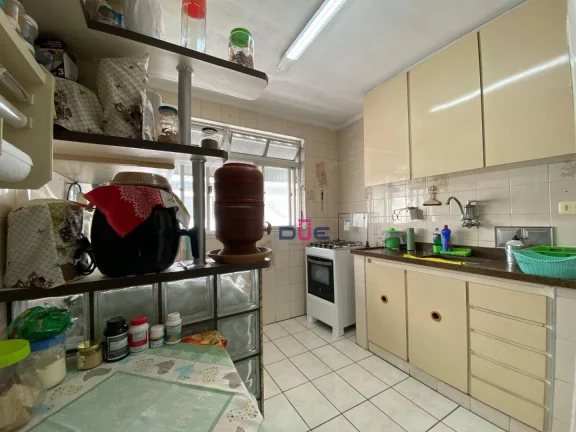 Imagem Apartamento de 3 quartos no BNH na Vergueiro Steidel com estacionamento murado para 2 carros e gás encanado à venda, 62 m² - Aparecida - Santos/SP